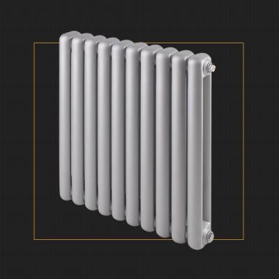 钢制60X30方圆双柱散热器 源头工厂定做 供暖好帮手