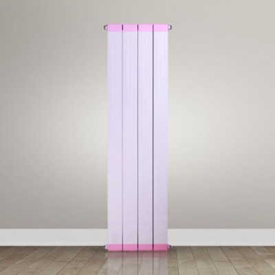 铜铝复合114X60散热器源头工厂定做 供暖好帮手