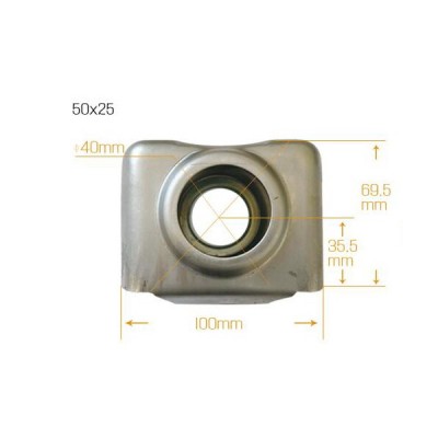 钢制50X25散热器片头