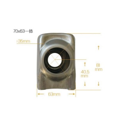 钢制70X63一体散热器片头