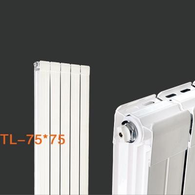 铜铝复合75X75散热器 工程 家用