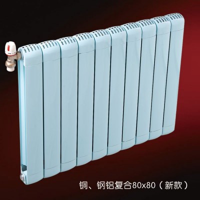 帕维尔散热器铜铝复合80x80（新款）