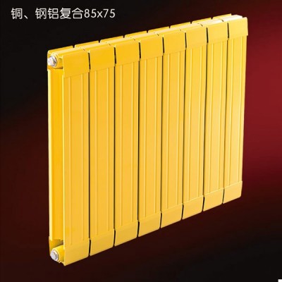 帕维尔铜铝复合85x75散热器