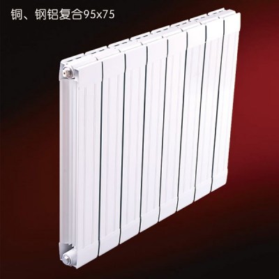 帕维尔散热器铜铝复合95x75