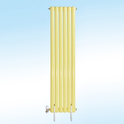 60一体方片头散热器
