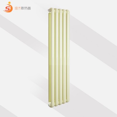 钢制60圆片头散热器家用水暖壁挂式暖气片