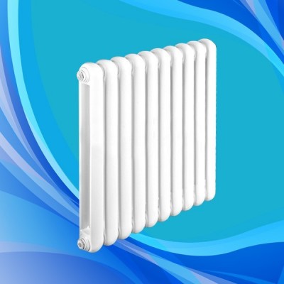 京慕歌5025圆双柱暖气片钢制二柱散热器家用水暖