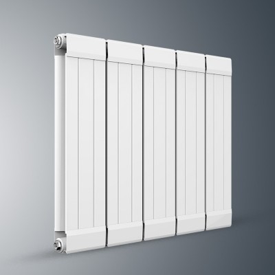 铜铝复合132X60散热器 源头工厂定做 供暖好帮手