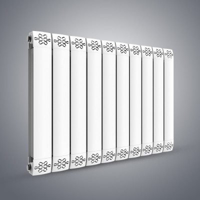 铜铝复合80X80散热器冬季采暖用
