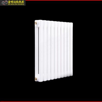 钢制50方片头暖气片二柱水暖家用采暖散热器