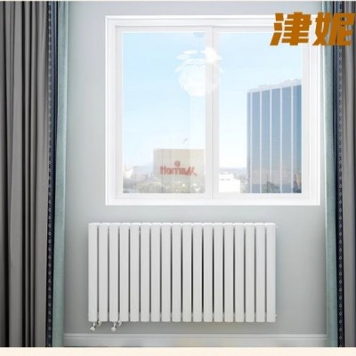 钢制50/25方双柱暖气片钢二柱家用水暖散热器