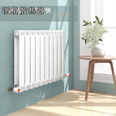 家用铜铝复合8080中国结散热器