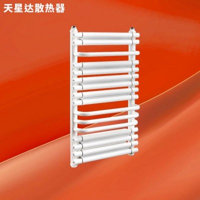 家用水暖壁挂卫生间铜铝复合圆管卫浴散热器