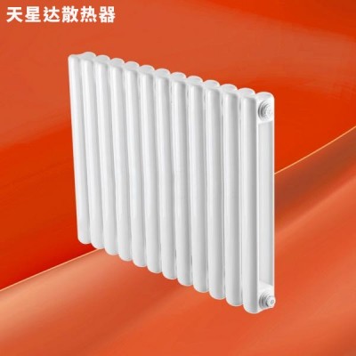 家用水暖钢制60X30方双柱散热器厂家直销