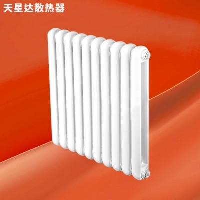 壁挂水暖家用钢制50X25圆双柱散热器可定制