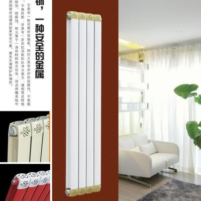 铜铝复合80X80散热器 家用暖气片