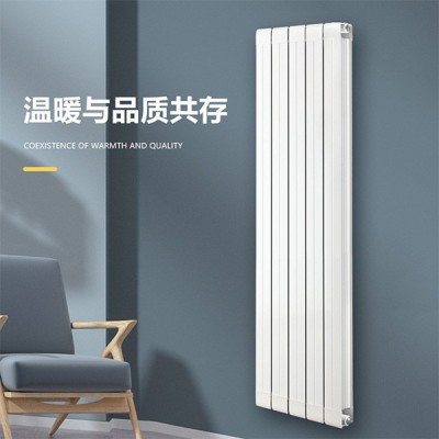 铜铝复合75*75散热器散热性能好壁挂式