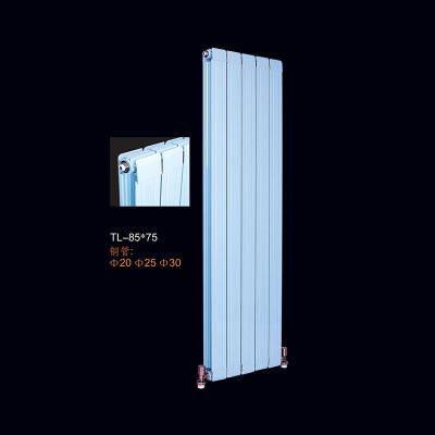 铜铝复合8575散热器 规格颜色可按需定制 集中采暖暖气片