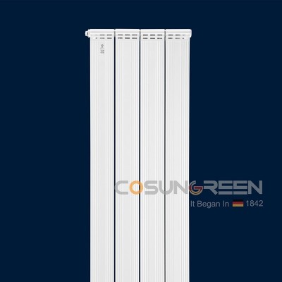 铜铝复合双水道132*60散热器4025管道