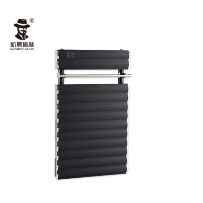 暖气片黑色铜铝复合卫浴小背篓壁挂水暖家用卫生间毛巾架