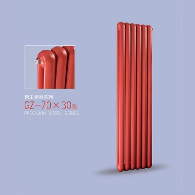 钢制70X30圆片头散热器 家用暖气片
