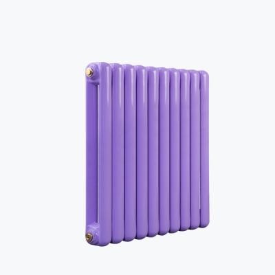 钢制60方圆片头散热器 家中安装暖气片