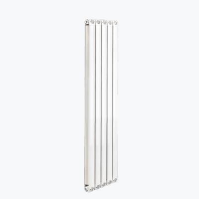 铜铝复合80X80散热器集中供暖壁挂式暖气片大水道
