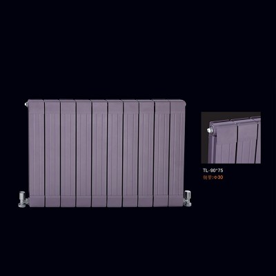铜铝复合90x75散热器