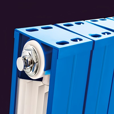 铜铝复合80X80方散热器 家用暖气片