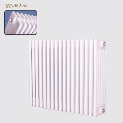 钢六柱散热器 集中供暖