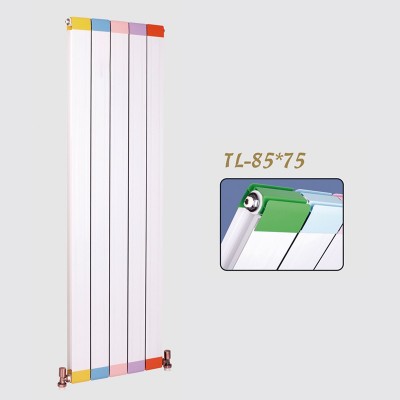 铜铝复合85X75散热器家用