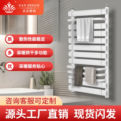 铜铝卫浴散热器卫生间厨房用暖气片毛巾架小背篓