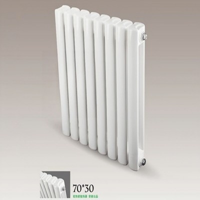 家庭取暖设备钢制70×30散热器大水道壁挂式