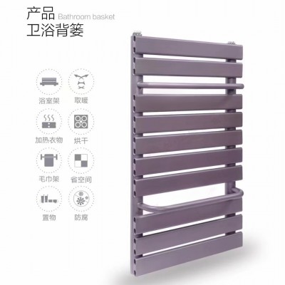 家用卫浴采暖小背篓 集中供暖 壁挂式 大水道采暖