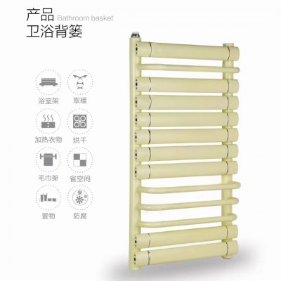 家用卫浴采暖小背篓 集中供暖 壁挂式
