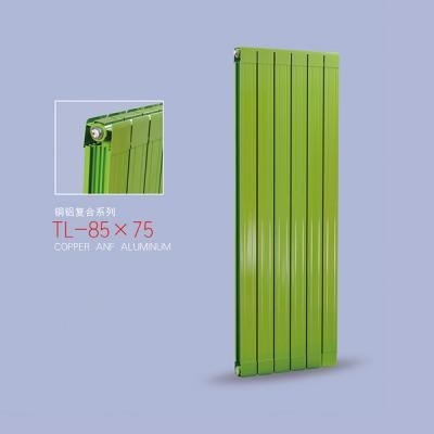铜铝复合85X75散热器厂家直销
