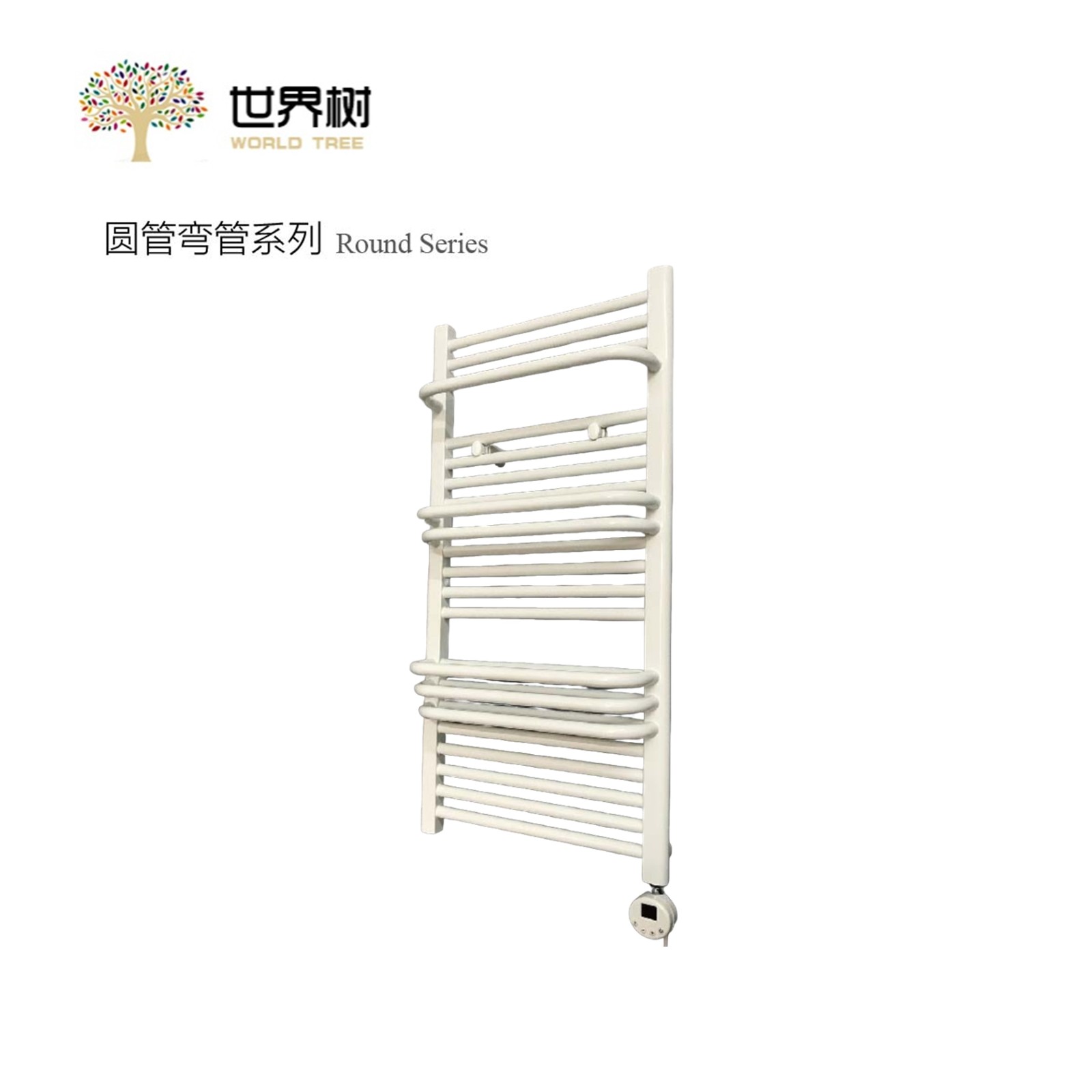 Towel Radiator, Round Series 2