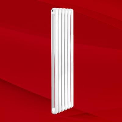 钢制50圆片头散热器 工程家用暖气片