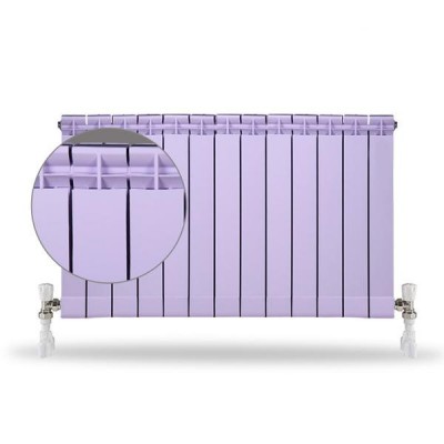 铜铝复合75×75防熏墙散热器