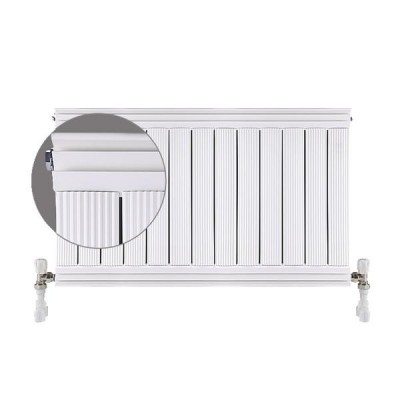 铜铝复合80×80散热器