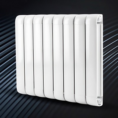 铜铝复合97X85散热器