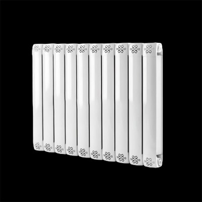 铜铝复合80X80散热器农村冬季采暖