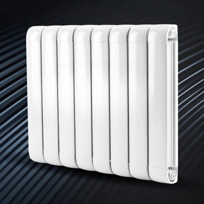 铜铝复合97X85散热器