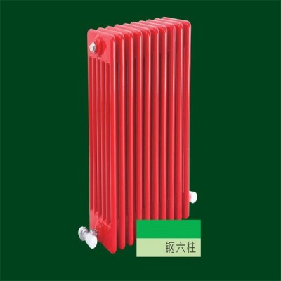 钢六柱暖气片片头厂家批发钢制散热器片头