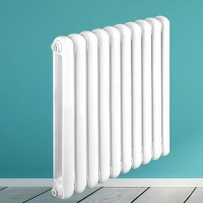 钢制50X25圆双柱散热器