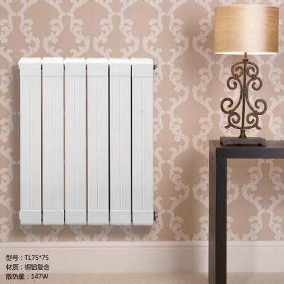 铜铝复合75X75散热器