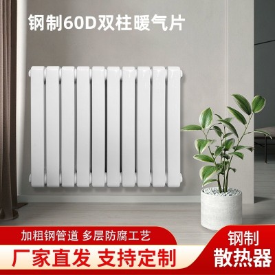 钢制60D双柱暖气片