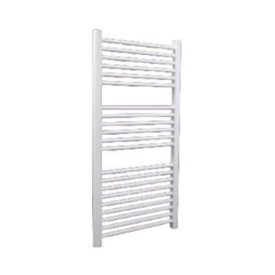 Steel round tube flat bathroom