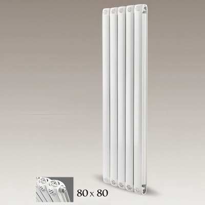 铜铝复合80-80散热器