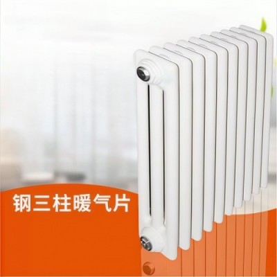 钢三柱散热器家用工程暖气片操作简便